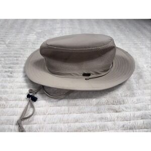Stetson No Fly Zone Hat Beige Flaw Men's XL UPF 50+ Safari Garden Hiking